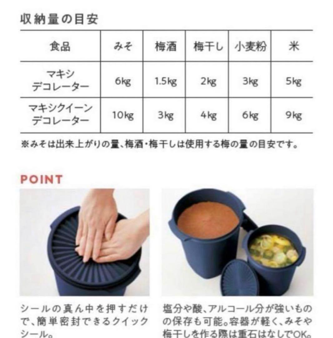 タッパーウェアマキシクィーンデコレーター