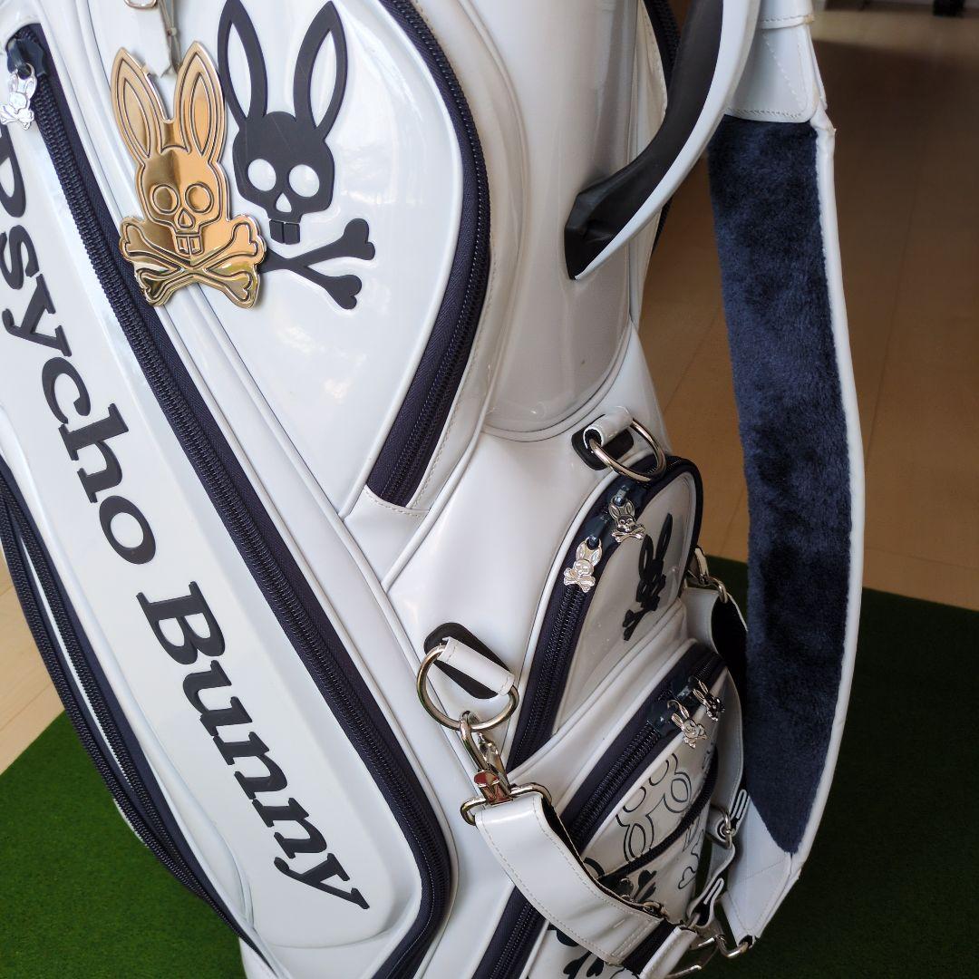 Psycho Bunny ゴルフバッグ・キャディバッグ　Uヘッド、バターカバー付