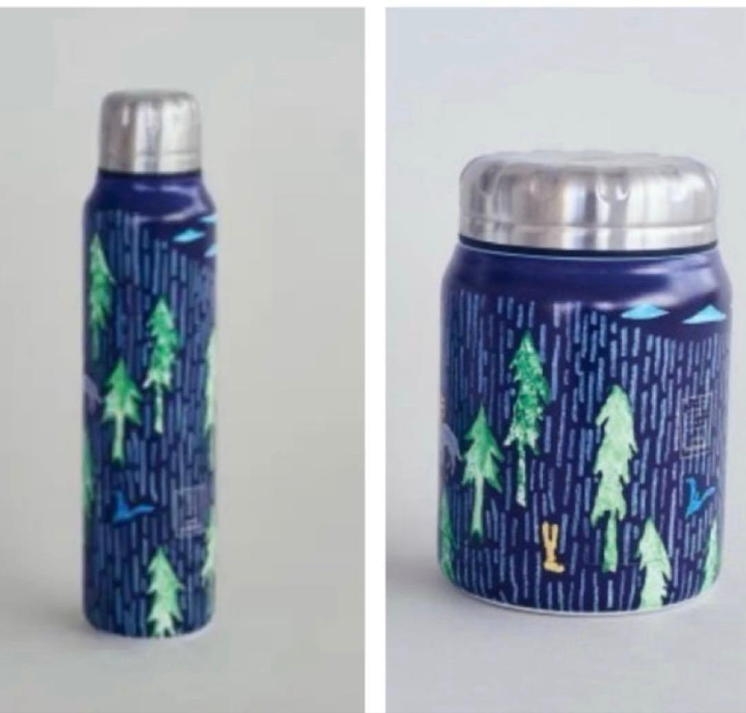 ミナペルホネン one day サーモマグ タンブラー ・フードコンテナ　2点