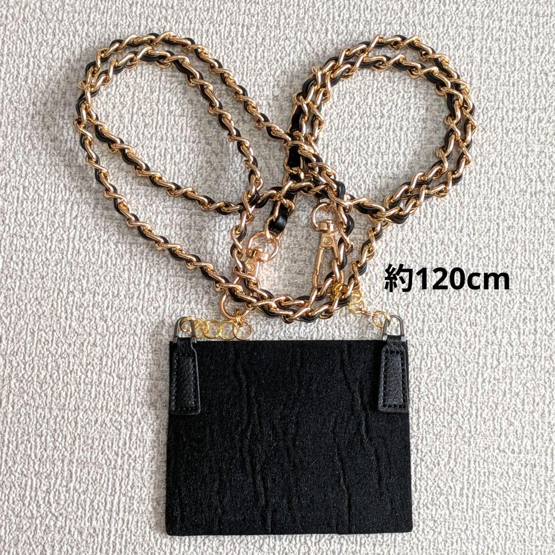 シャネル　デカココ　ミニ財布　黒　キャビアスキン　チェーンウォレット　小銭入れ