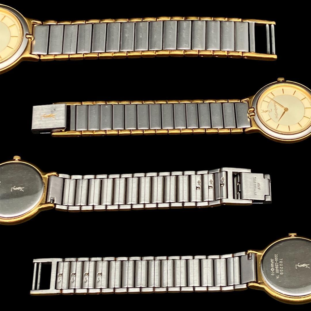 【新品電池/稼働】イヴサンローラン YSL 腕時計 レディース クォーツ コンビ