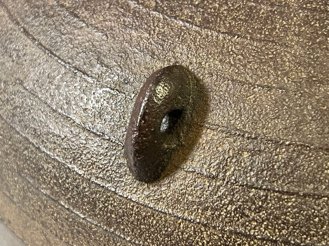 DT700 茶道具 高橋敬典作 筋入釜 共箱