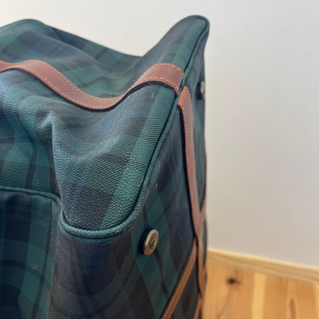 POLO RALPH LAUREN 大容量2wayボストンバッグブラックウォッチ