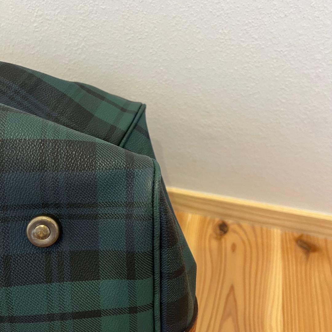 POLO RALPH LAUREN 大容量2wayボストンバッグブラックウォッチ