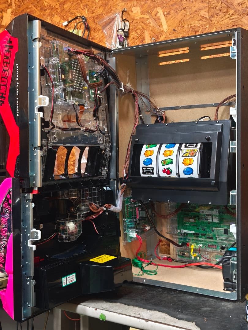 【本州送料込】Lパチスロ ダンベル何キロ持てる？ バイブスイッチ 簡易ユニット付