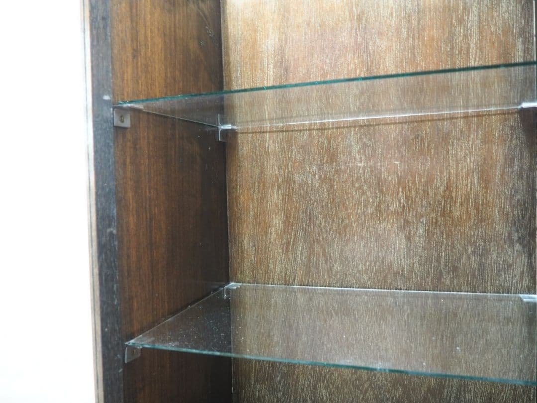 1146 ガラスケース　飾り棚　ショーケース　小物入れ　レトロ　アンティーク