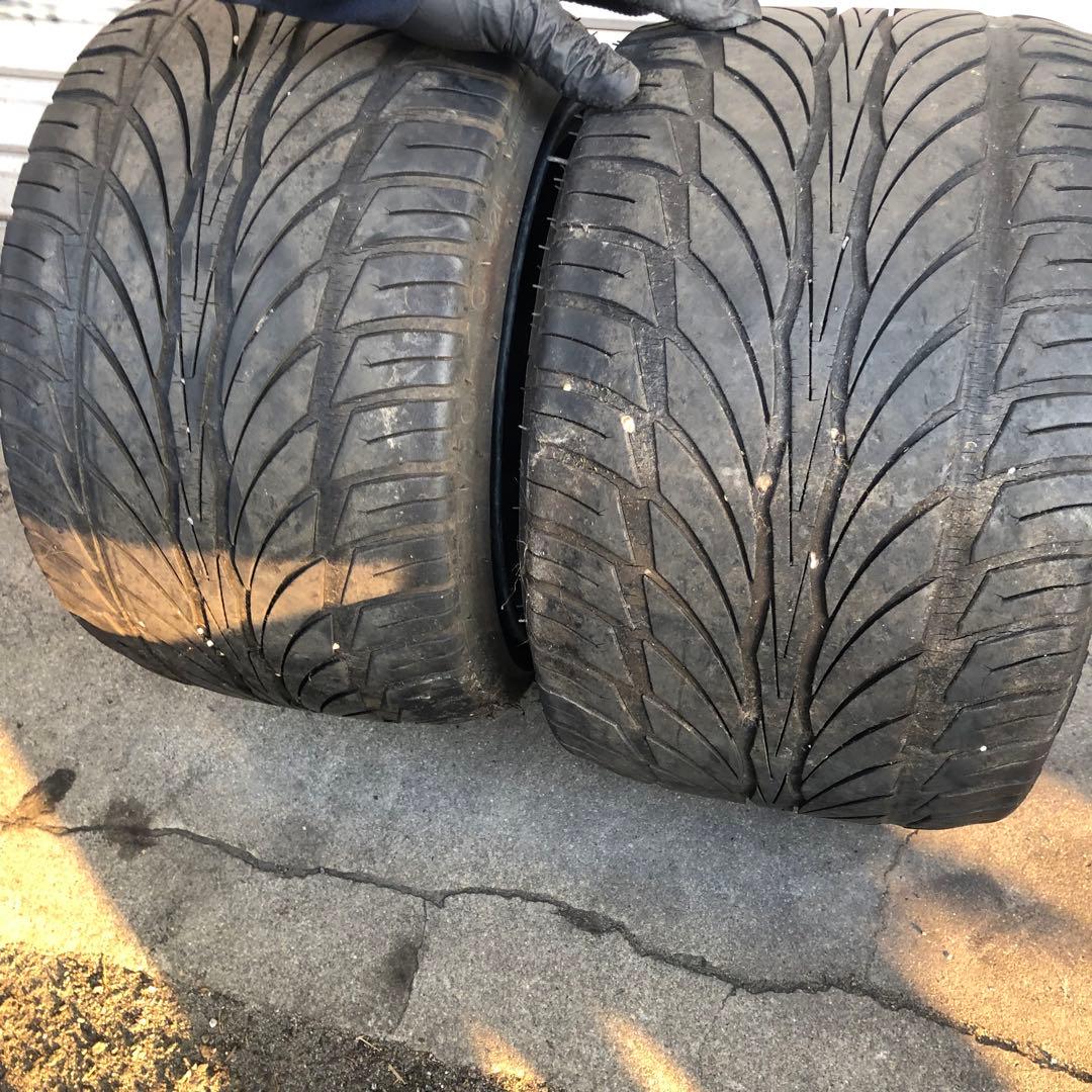 送料込み☆HONDA２サイクルジャイロ４つ穴　リアワイドホイール扁平