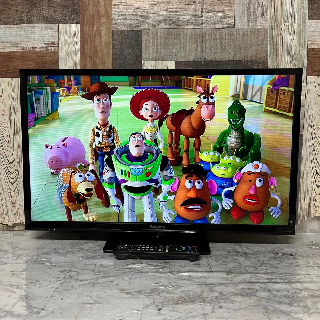 即日受渡❣️半年前購入。全国送料込パナソニック32V型液晶TV明るいくっきり画質