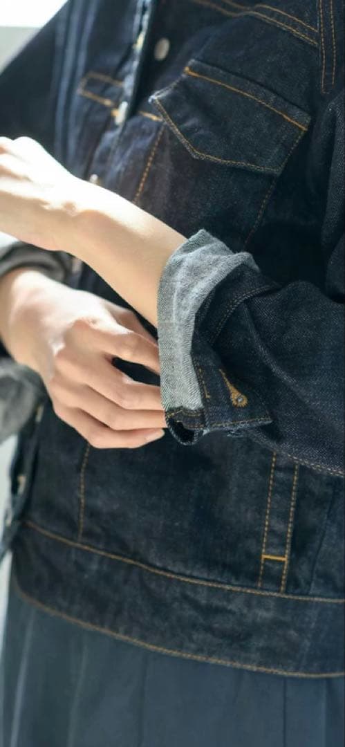 ✴︎スースースー コンフォート デニムジャケット サイズ38 未使用品✴︎