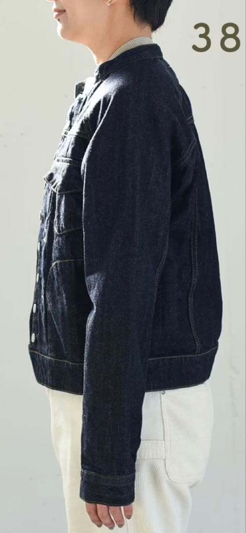✴︎スースースー コンフォート デニムジャケット サイズ38 未使用品✴︎