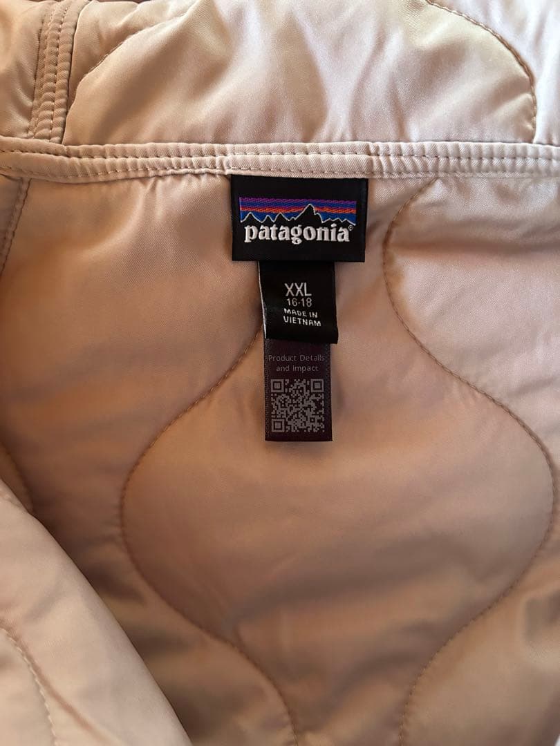 パタゴニアキッズ・キルテッド・パファー