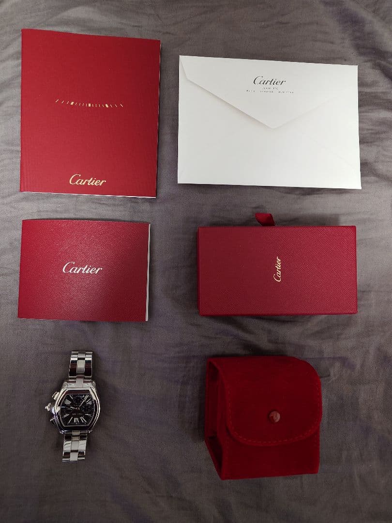 カルティエ ロードスター クロノグラフ W62020X6 SS