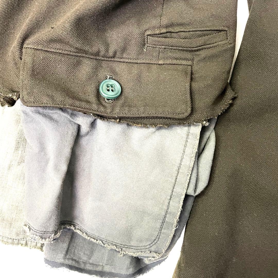 ☆美品☆COMME des GARCONS テーラードジャケット ダークブラウン