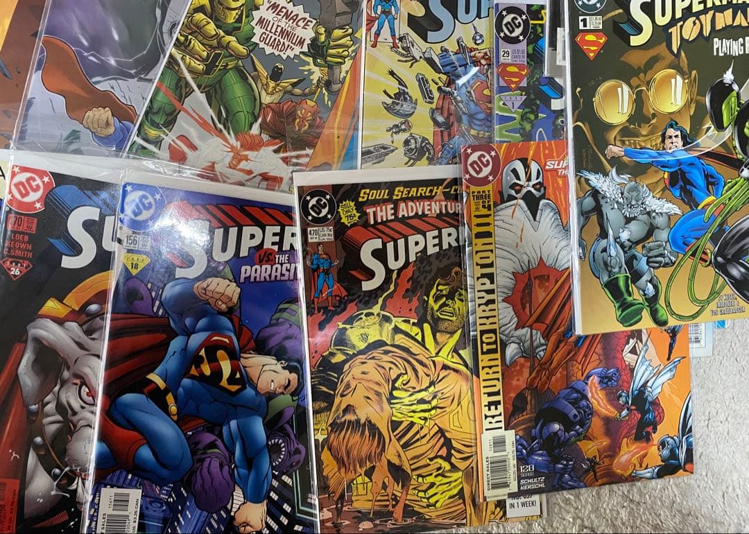 スーパーマン アメコミ色々79冊セット アメコミ リーフ