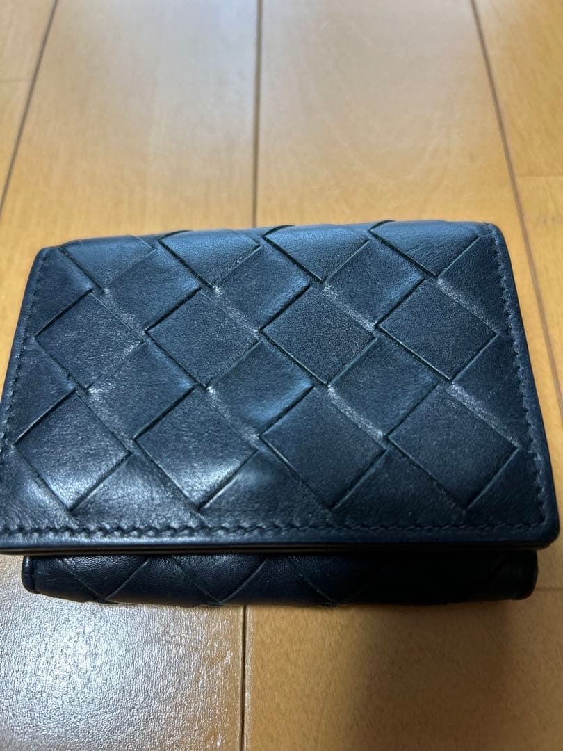 Bottega Veneta 三つ折り財布 ブラック