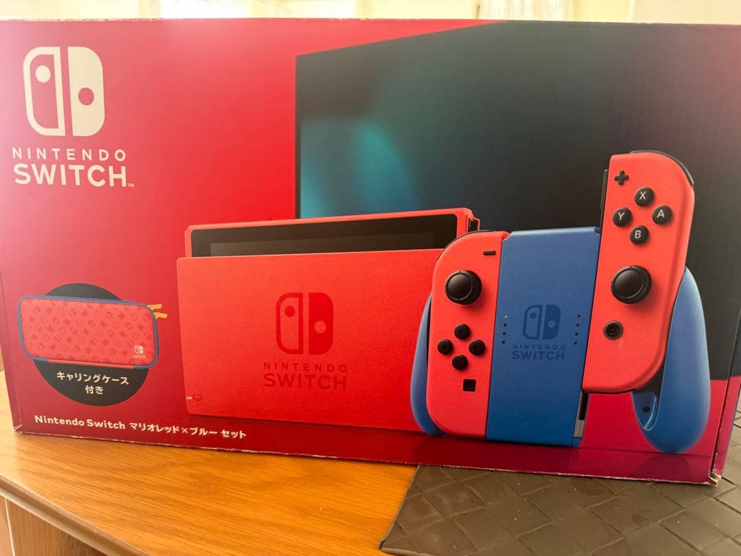Nintendo Switch本体 マリオレッド×ブルーセット