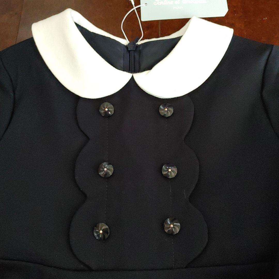 Tartine et Chocolat ネイビー ワンピース お受験 120cm