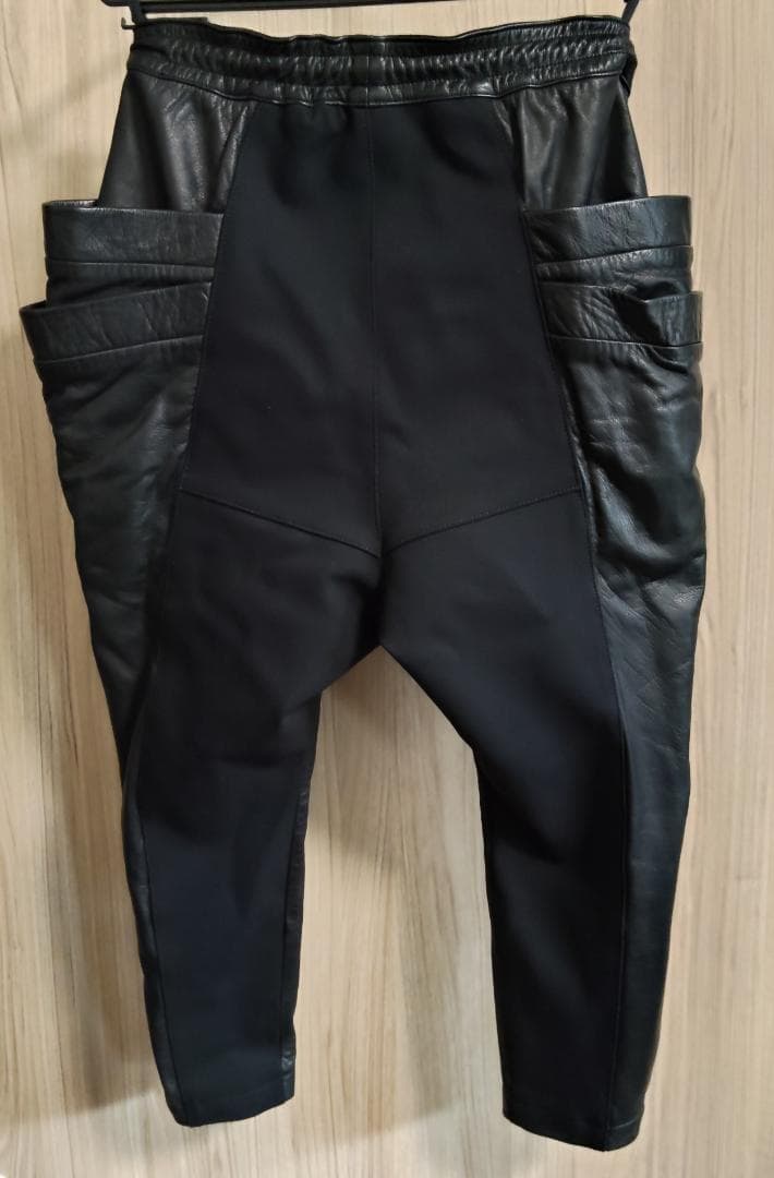 パンツ RIPVANWINKLE LEATHER JERSEY JODHPUR