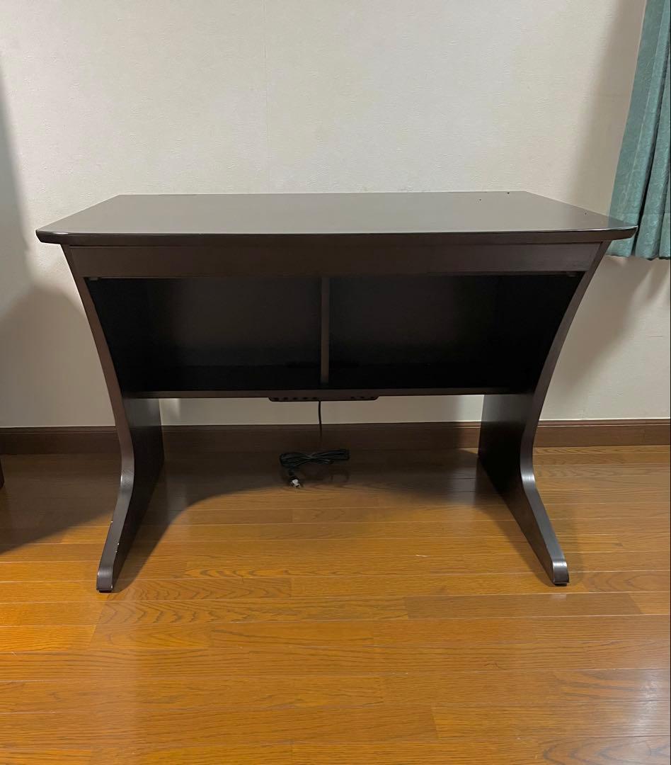 【カリモク】天然木製　学習机　①机　机本体のみ