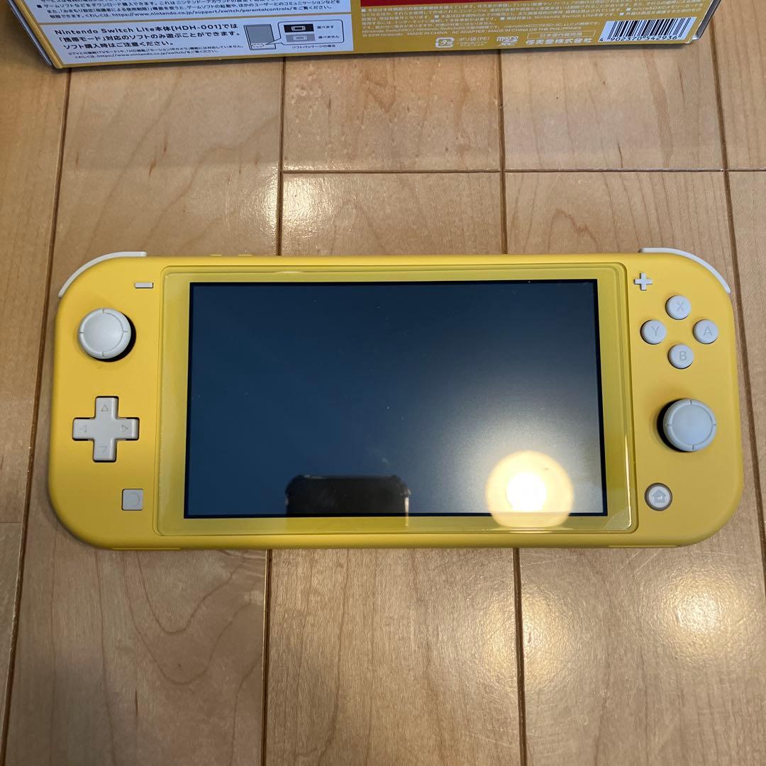 美品　Nintendo Switch Lite イエロー 充電器