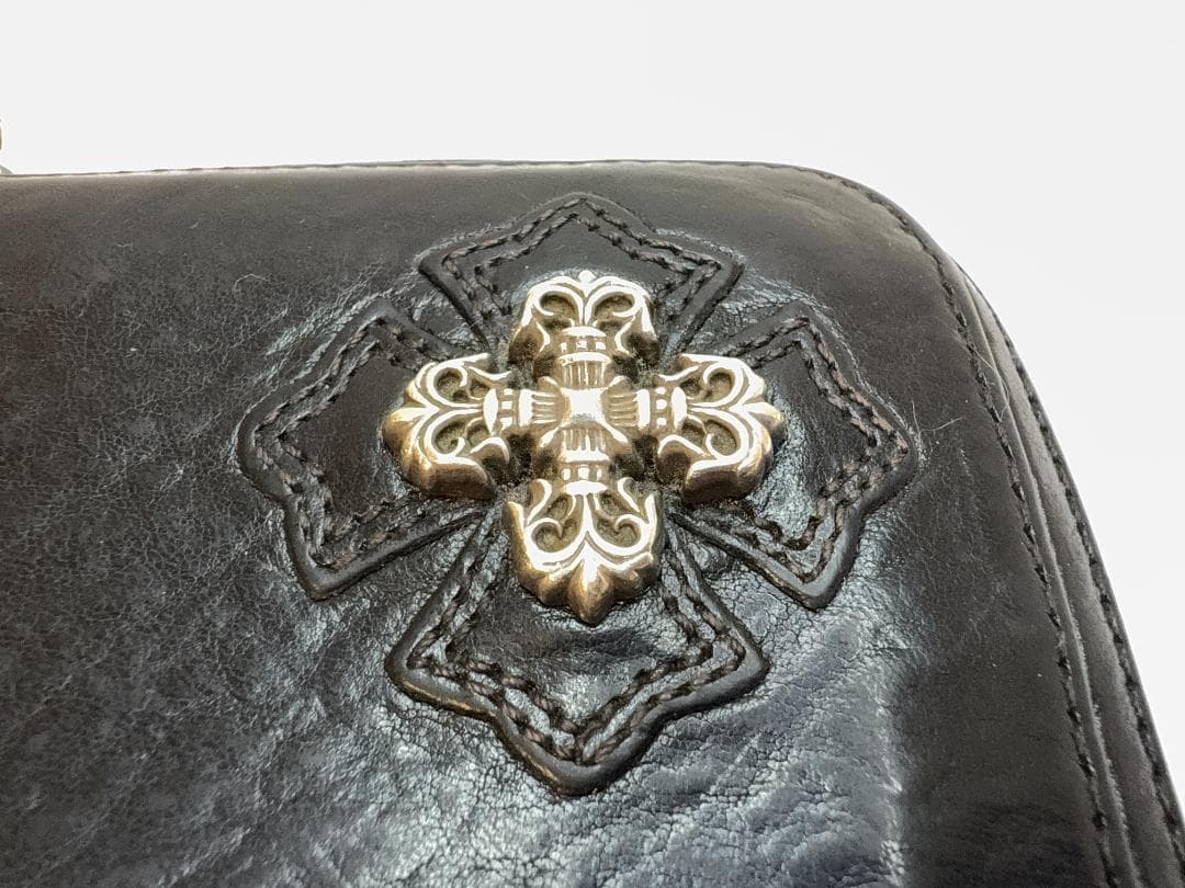 Chrome Hearts ハーフジップ ウォレット フィリグリープラス