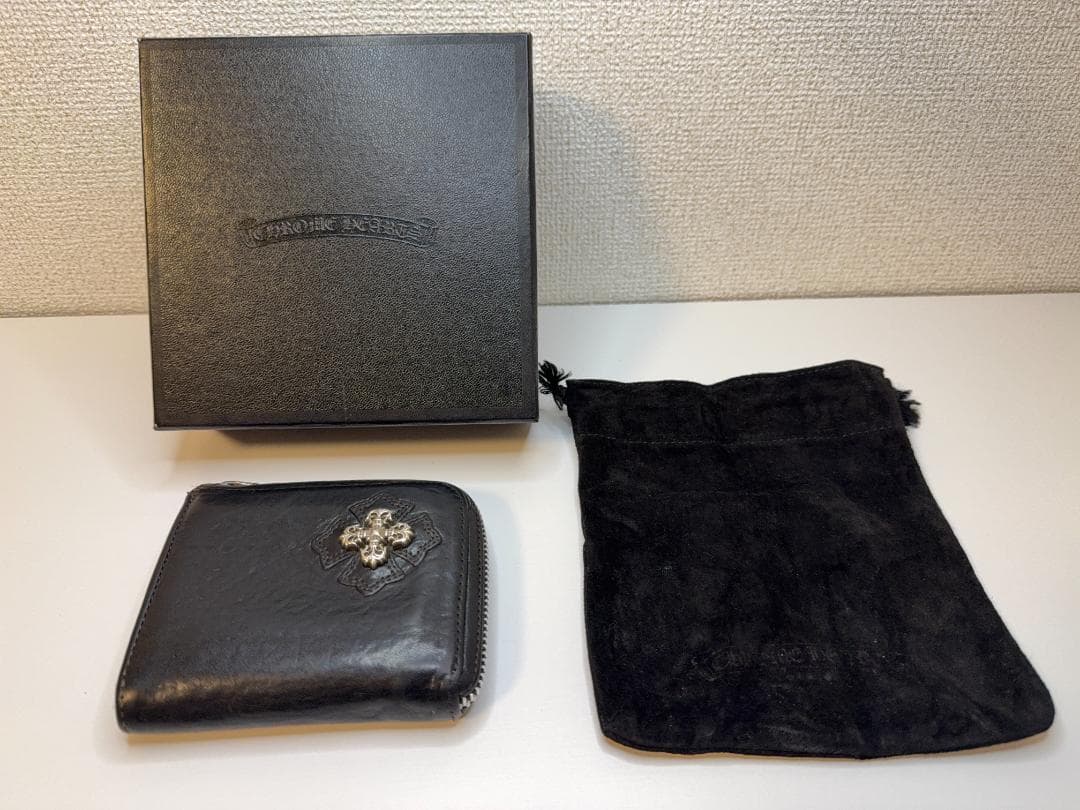Chrome Hearts ハーフジップ ウォレット フィリグリープラス