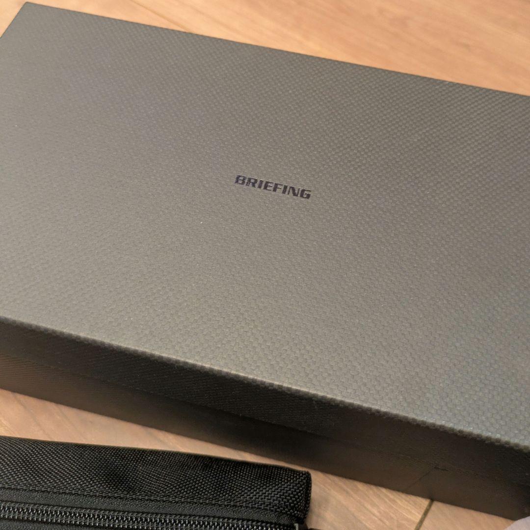 BRIEFING ブラックバッグ ポーチ付き