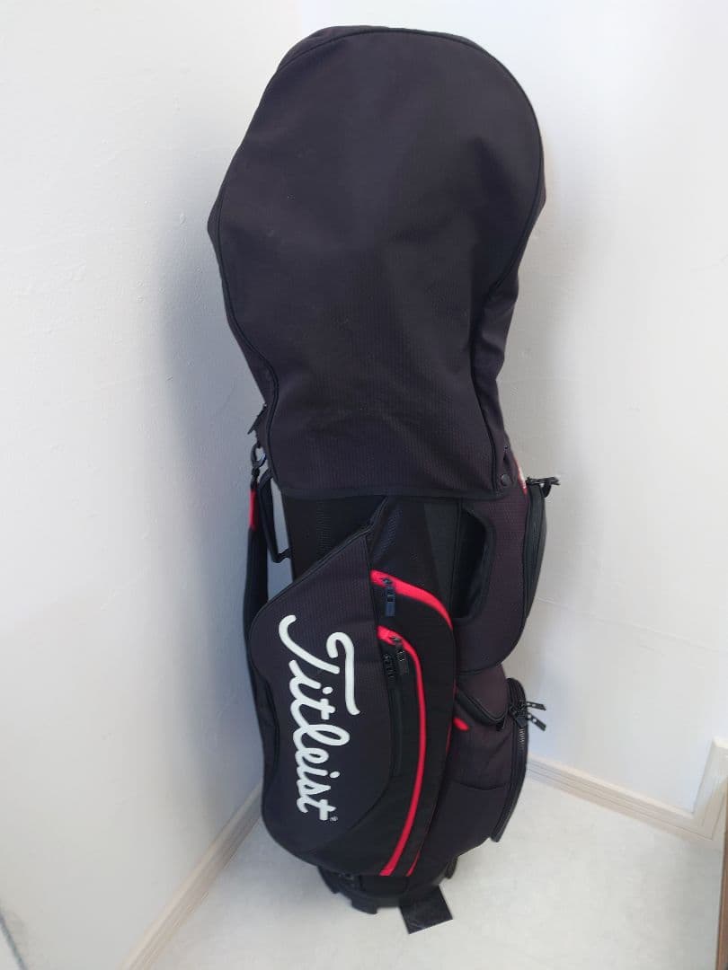 Titleist キャディバッグ 黒　14分割