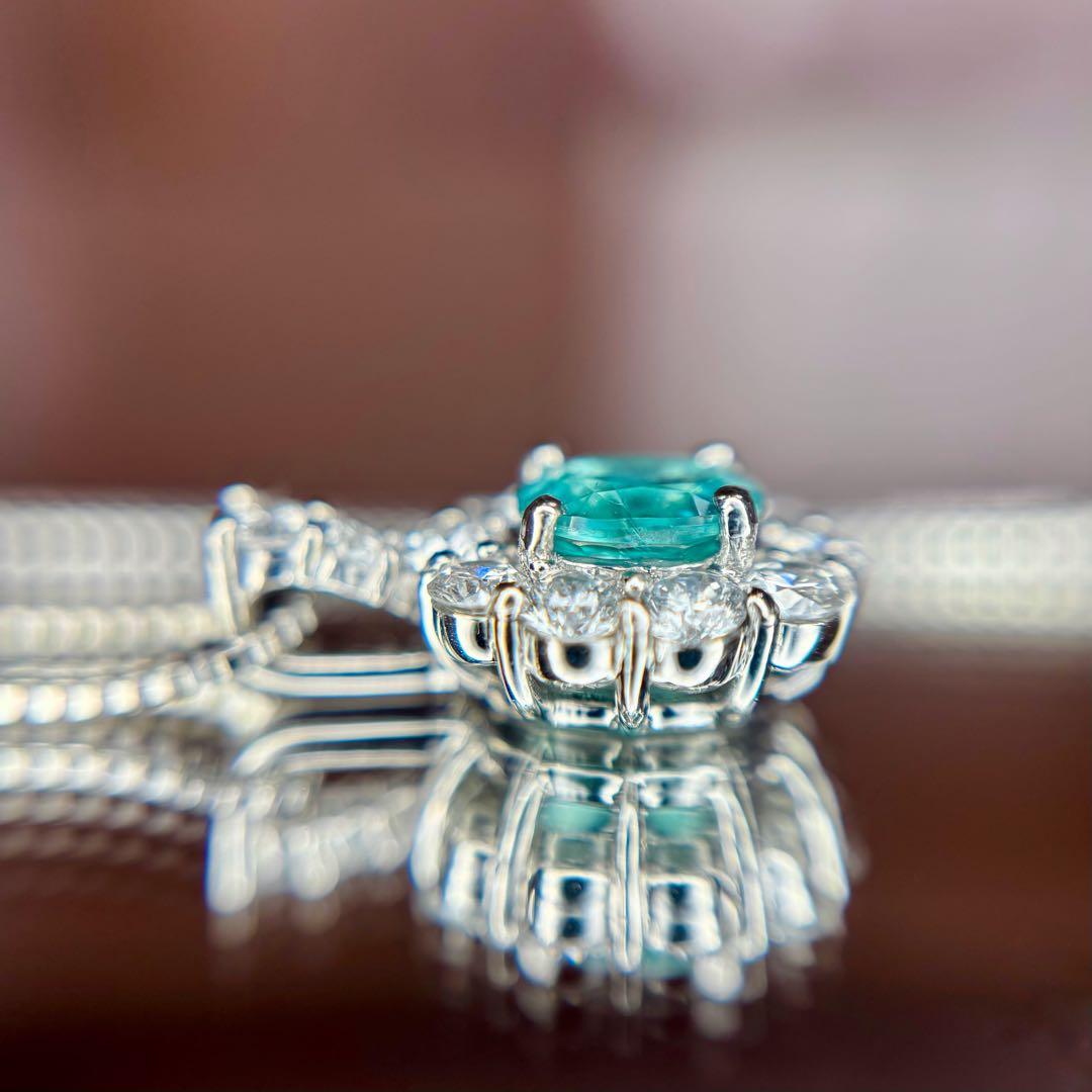 天然グランディディエライト ダイヤモンド ネックレス 計1.02ct GIA
