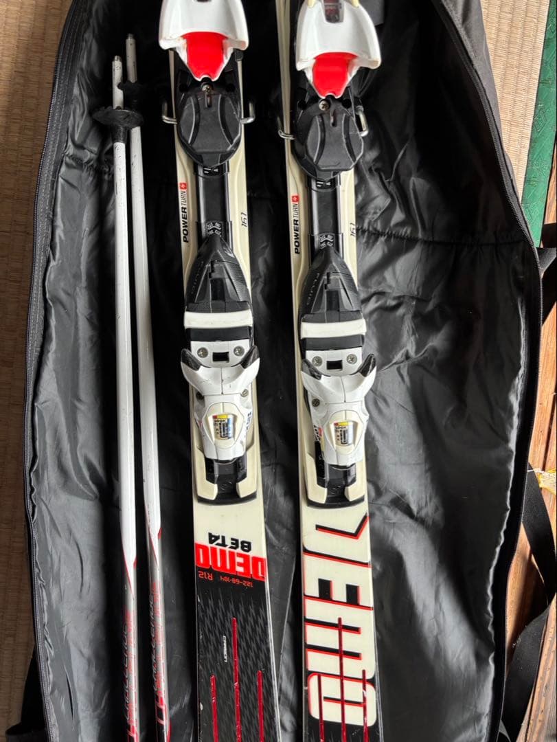 送料込★ ROSSIGNOL スキー板　HEADケース LEKIポール　3セット