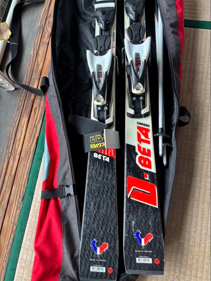 送料込★ ROSSIGNOL スキー板　HEADケース LEKIポール　3セット