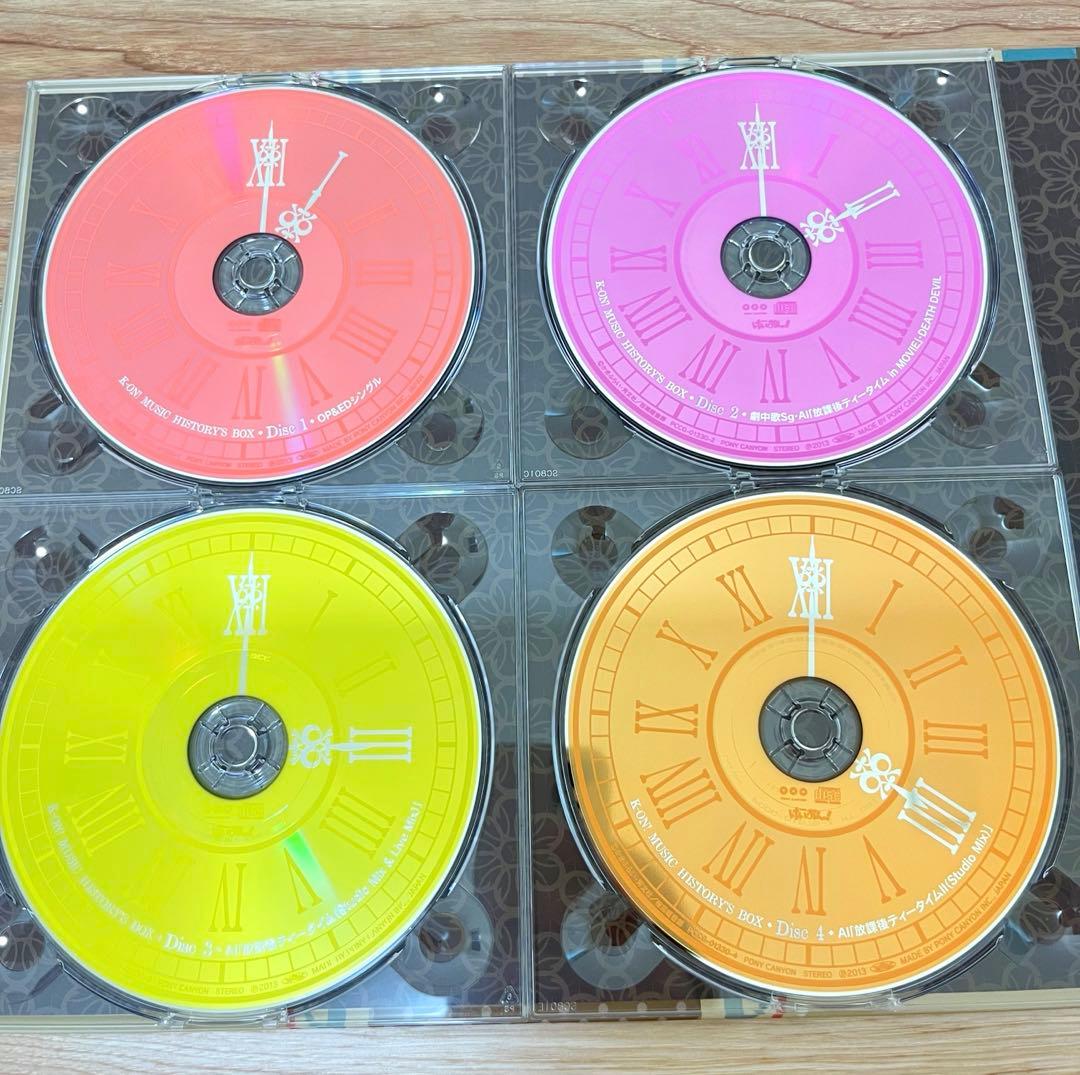 けいおん　K-ON!MUSIC HISTORY'S BOX 　放課後ティータイム