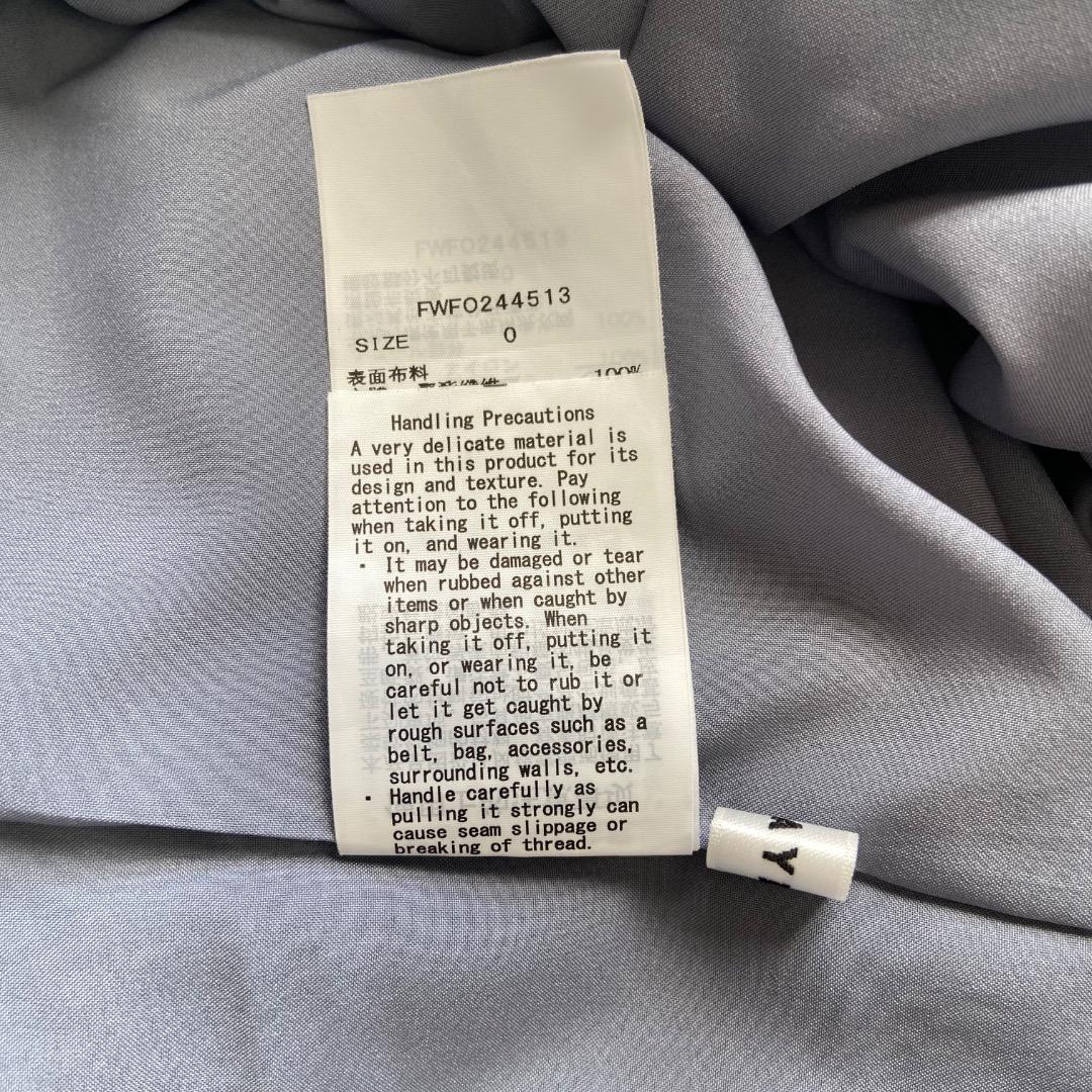 タグ付き　FRAY I.D フレイアイディー チュールコンビパフスリーブドレス