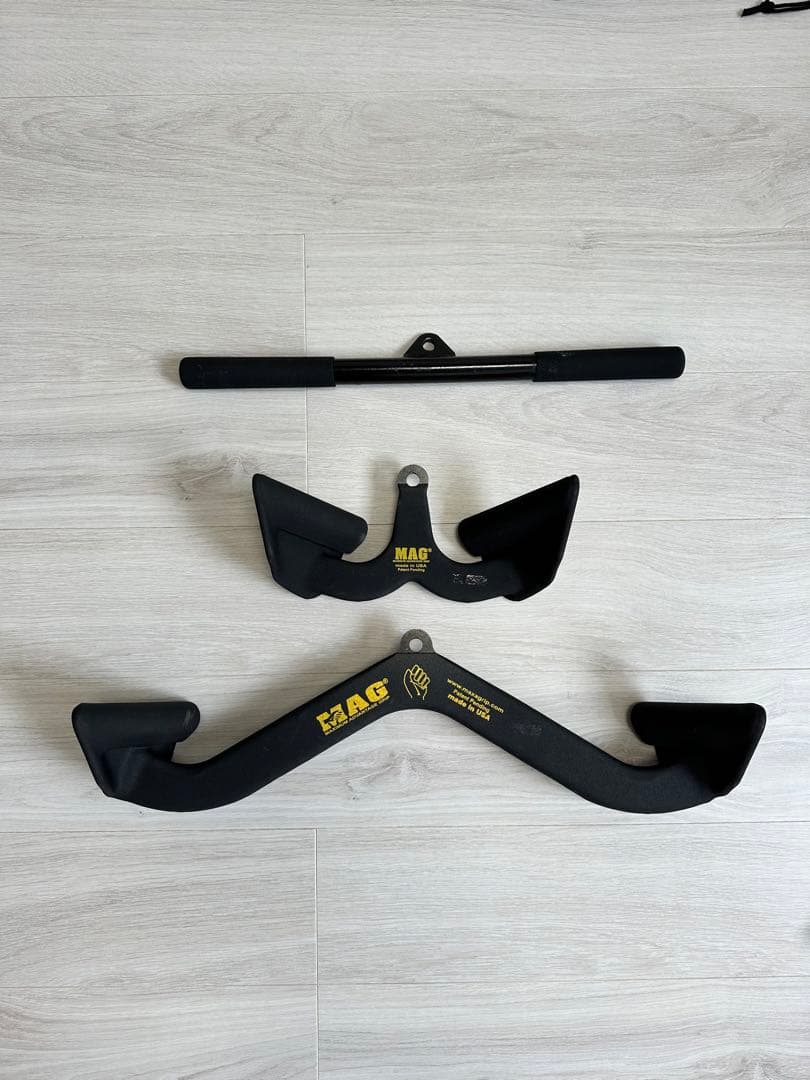 【常識の範囲内で価格相談可能です】MAGグリップ＋ストレートバー　セット売り