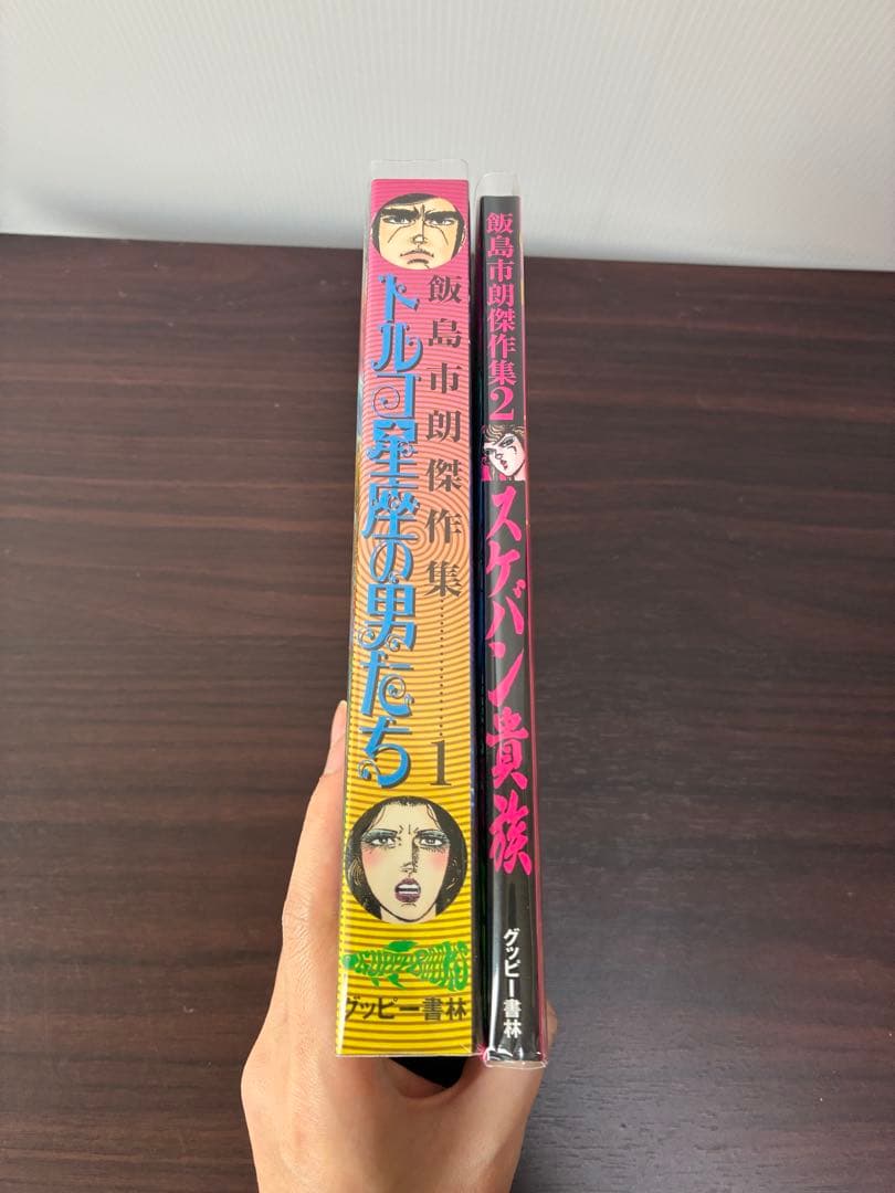 グッピー書林 飯島市朗傑作集 トルコ星座の男たち スケバン貴族 セット