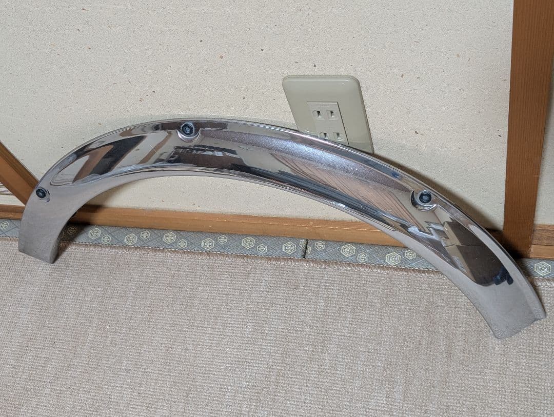 【絶版希少】L700S ミラジーノ DCN メッキ オーバーフェンダー セット