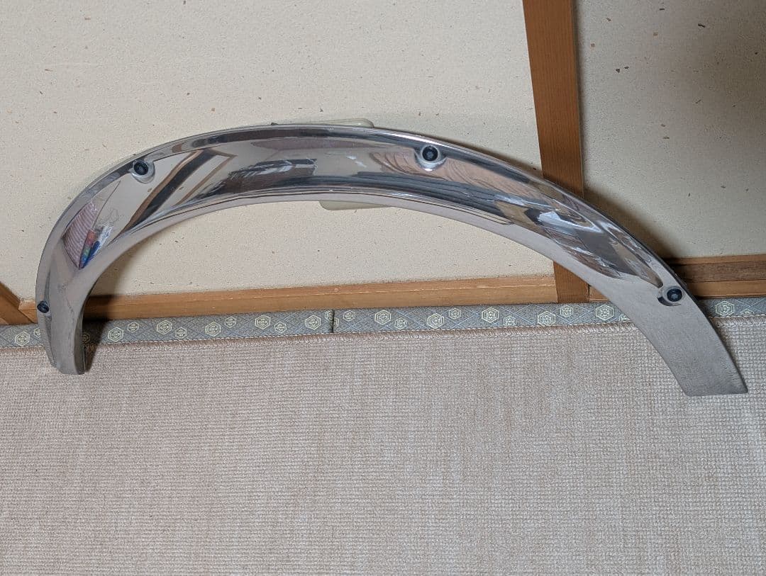 【絶版希少】L700S ミラジーノ DCN メッキ オーバーフェンダー セット