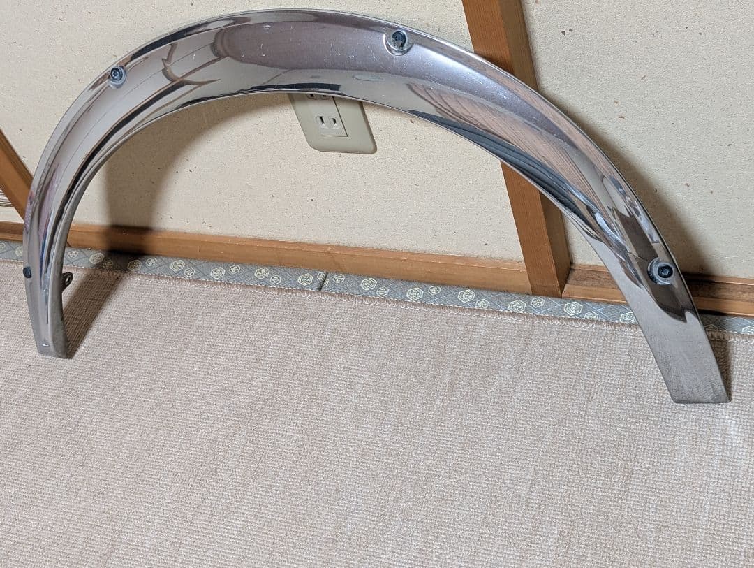 【絶版希少】L700S ミラジーノ DCN メッキ オーバーフェンダー セット