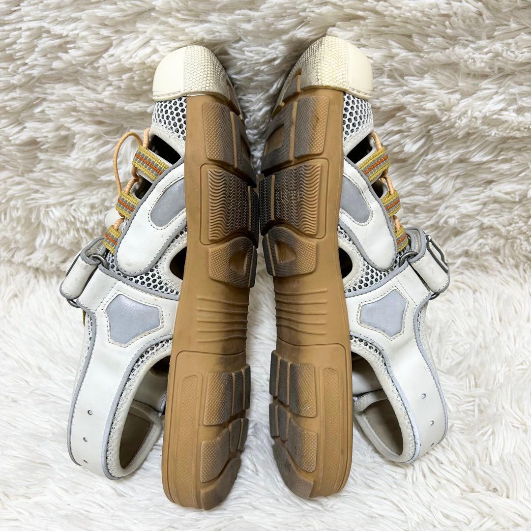 【良品】GUCCI グッチ ロゴ スポーツサンダル