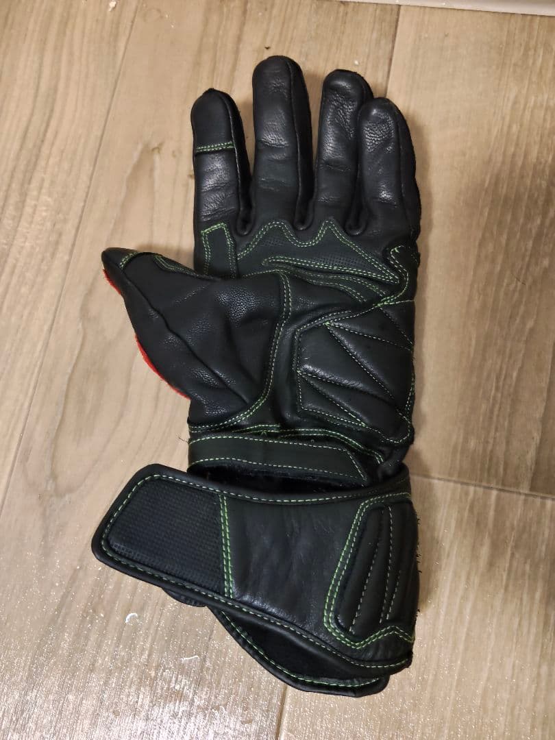 KUSHITANI　バイク用レザーグローブ ninja