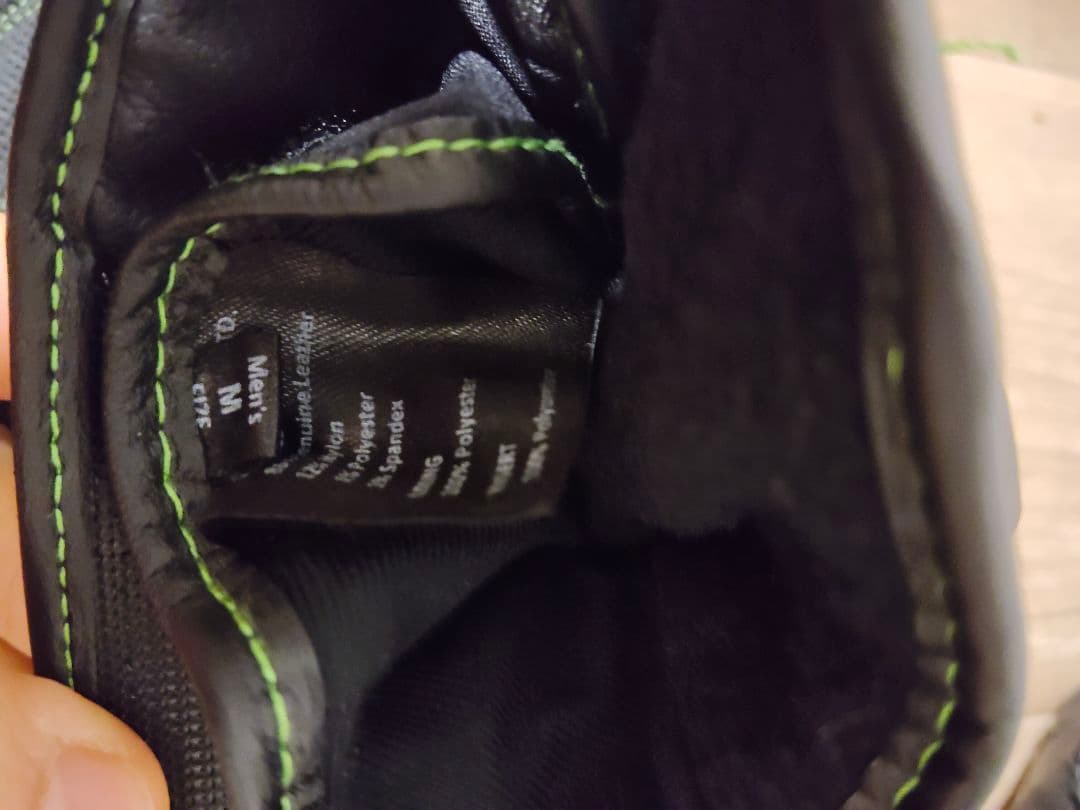 KUSHITANI　バイク用レザーグローブ ninja