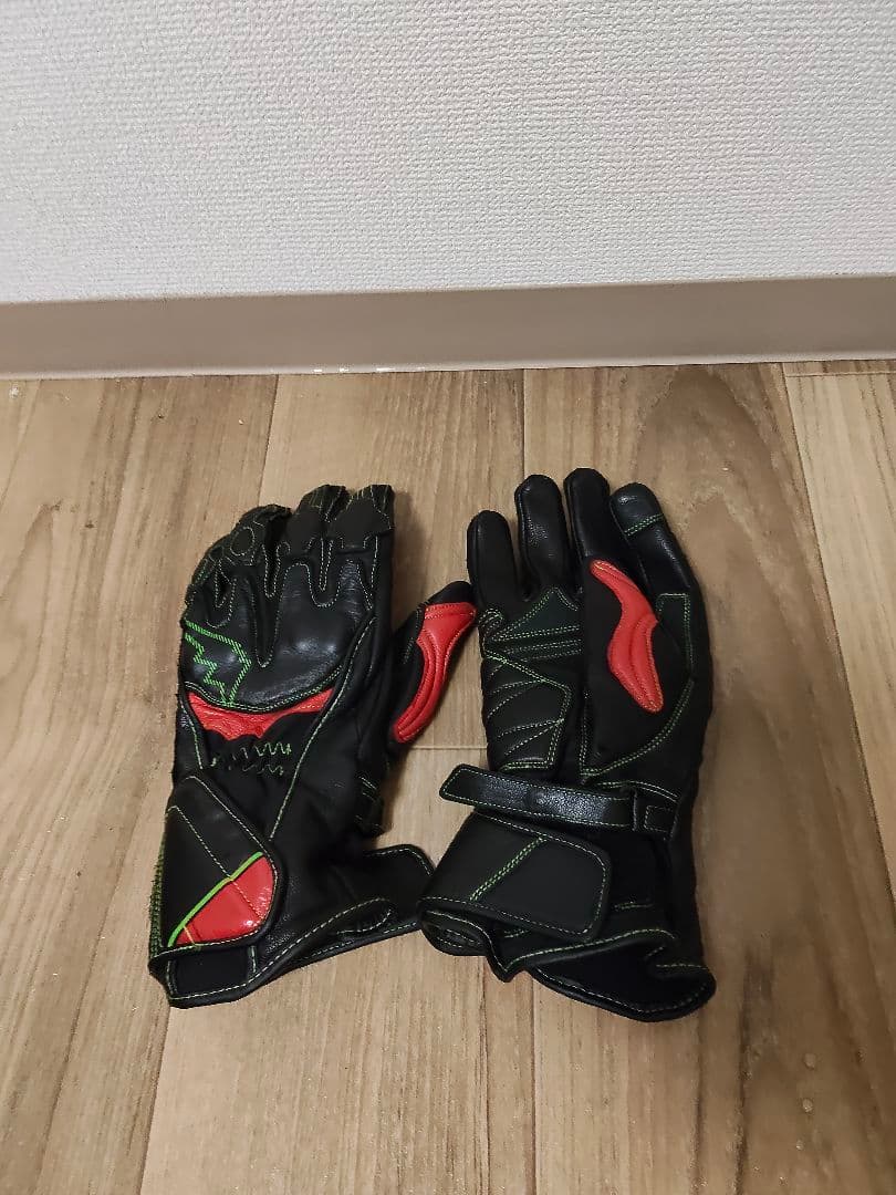 KUSHITANI　バイク用レザーグローブ ninja