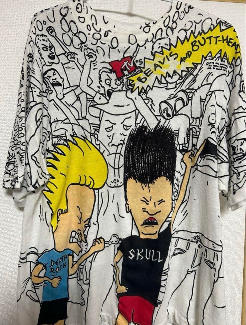 90s Beavis and butthead tシャツ　ポーカーズ　つかさ着用