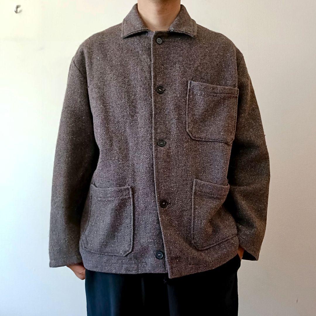 90s ユーロ ミックスネップ カバーオールジャケット