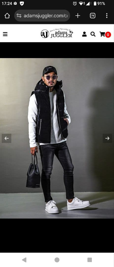 アダムスジャグラー　レトロエンジン　レザー　パースバック　巾着