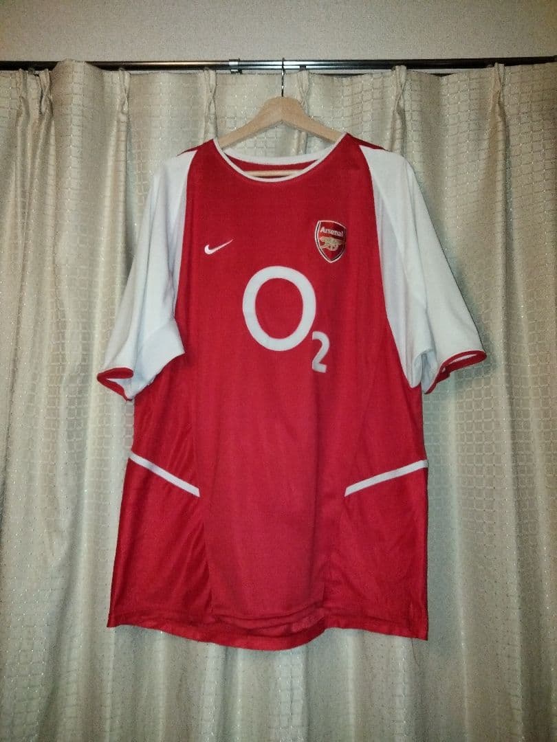 【NIKE】ゲームシャツ アーセナル 2002-2004