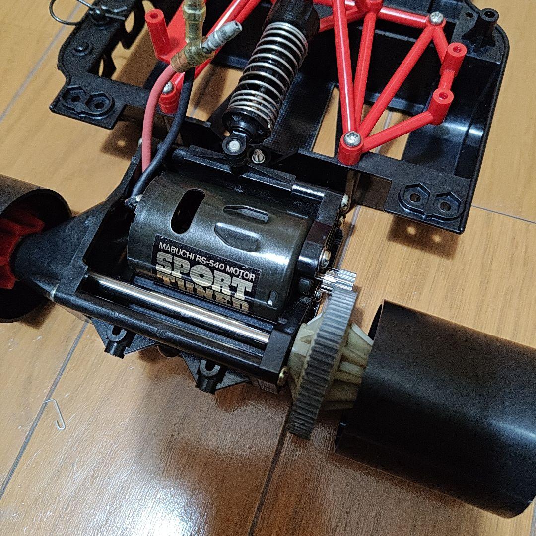 タミヤ　1/10RCカー グループCカーシャーシ　レストア済み