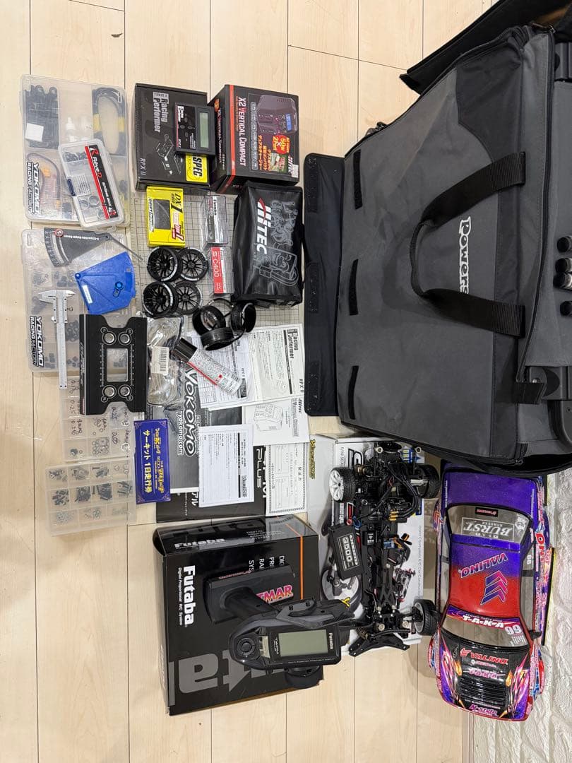 ラジドリフルセット ヨコモSD3.0 Black フタバ4PM ケースおまけ付き