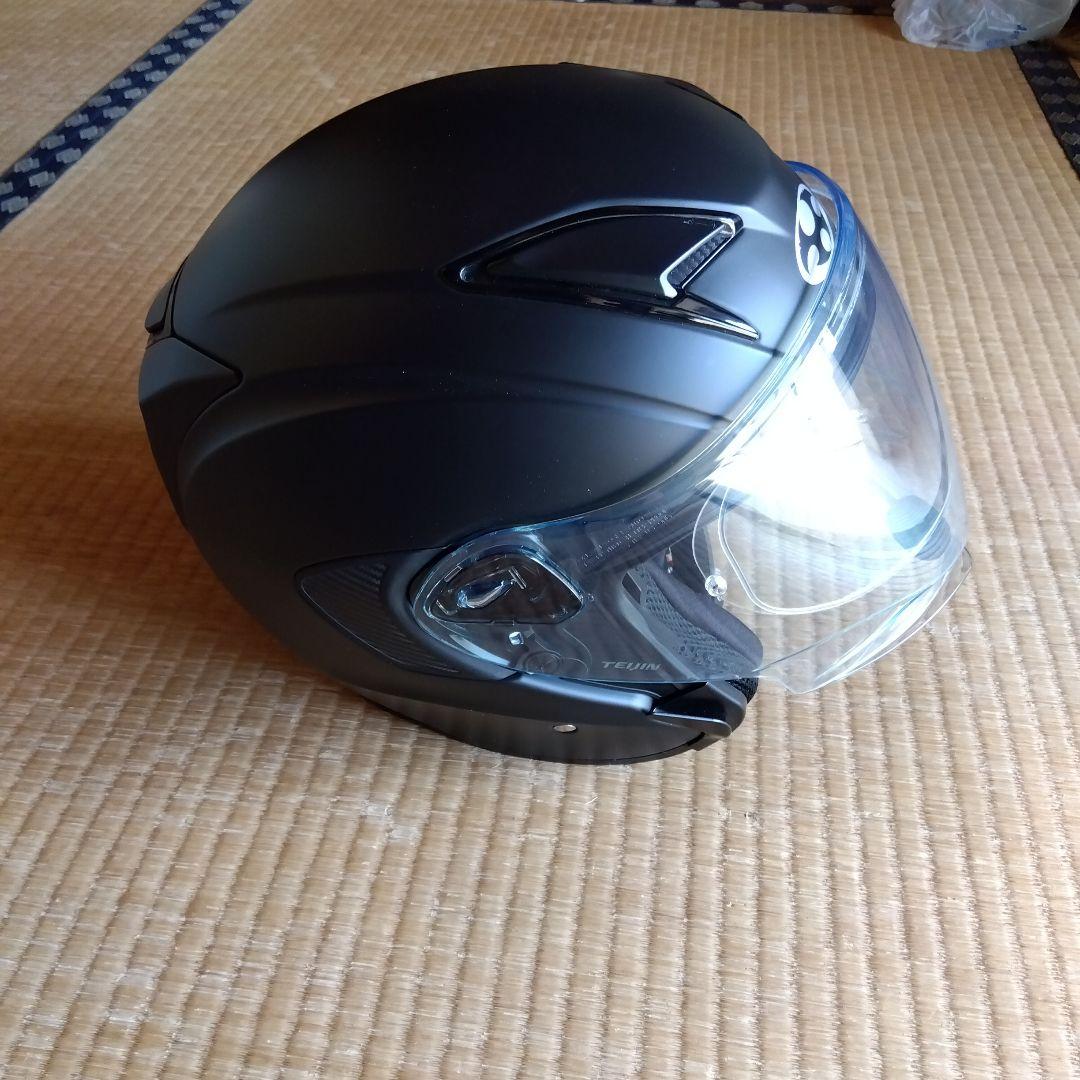 OGKカブトジェットヘルメット EXCEED2マットブラック（59〜60）