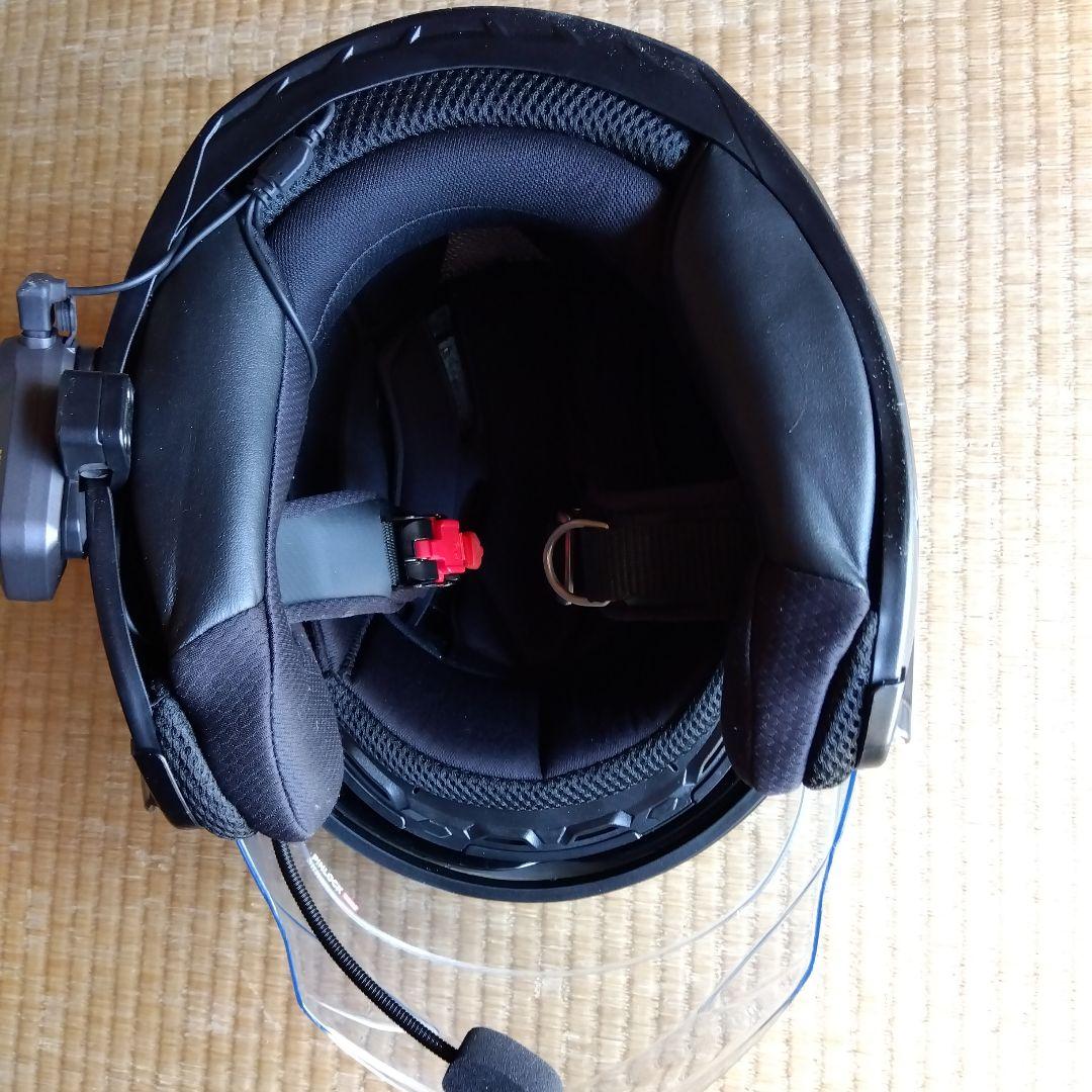 OGKカブトジェットヘルメット EXCEED2マットブラック（59〜60）